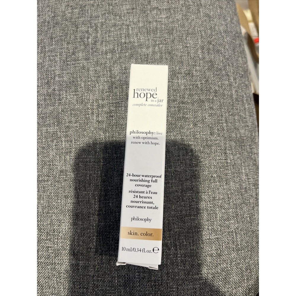 PHILOSOPHY RENEWED HOPE IN A JAR COMPLETE CONCEALER 3.5 Sand  .34 OZ 24 HR WATER